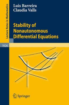 Stability of Nonautonomous Differential Equations (Lecture Notes in Mathematics)