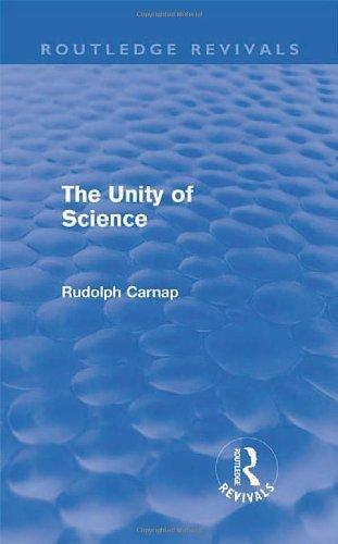 The Unity of Science (Routledge Revivals)