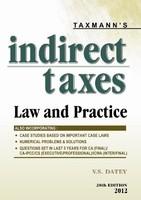 Indirect Taxes Law And Practice