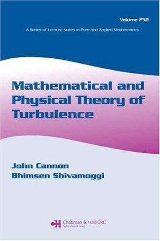 Mathematical And Physical Theory Of Turbulence, 250