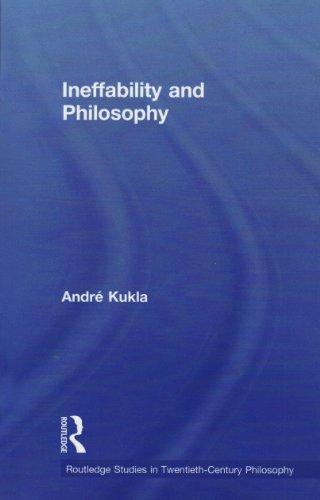 Ineffability and Philosophy