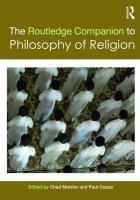 Routledge Companion to Philosophy of Religion