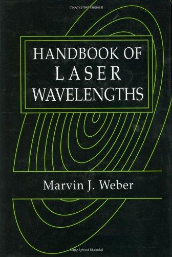 Handbook of Laser Wavelengths (Laser & Optical Science & Technology) 