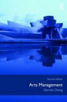 Arts Management 2nd  Edition