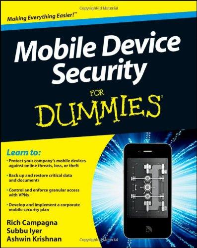 Mobile Device Security for Dummies