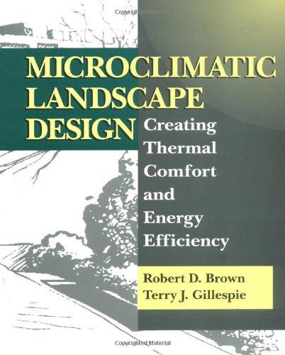 Microclimatic Landscape Design: Creating Thermal Comfort and Energy Efficiency 