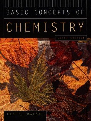 Basic Concepts of Chemistry 