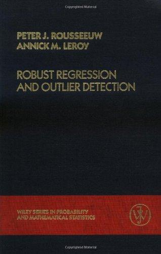 Robust Regression and Outlier Detection (Wiley Series in Probability and Statistics) 