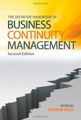 The Definitive Handbook of Business Continuity Management 