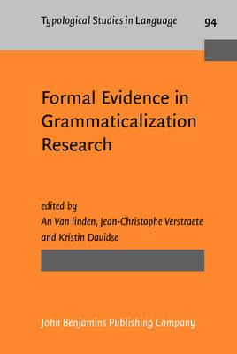 Formal Evidence in Grammaticalization Research (Typological Studies in Language)