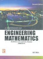 A Textbook of Engineering Mathematics Sem-II (M.D.U, K.U., G.J.U, Haryana)