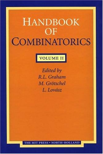 Handbook of Combinatorics, Vol. 2 