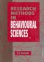 RESARCH METHODS IN BEHAVIORAL SCI