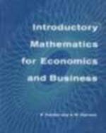 Introductory Mathematics For Economics And Business