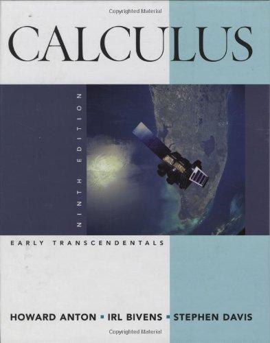 Calculus Early Transcendentals Combined 9th Edition