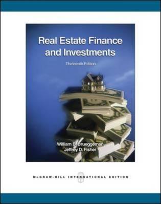 Real Estate Finance and Investments