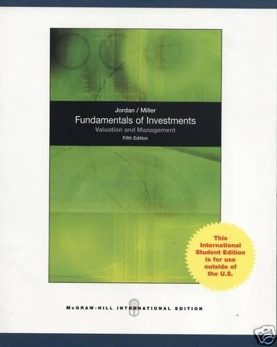Fundamentals of Investments: Valuation and Management.