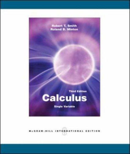 Calculus, Single Variable: Late Transcendental Functions