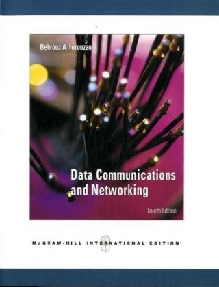 Data Communication and Networking, 4e