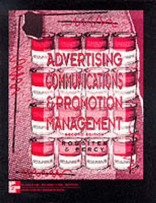 Advertising Communications and Promotion Management (McGraw-Hill International Editions) 2nd Edition
