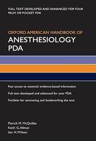 Oxford American Handbook of Anesthesiology PDA 1 Cdr Edition