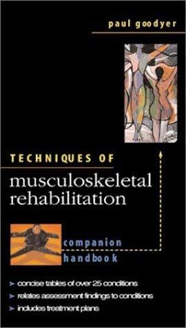 Techniques in Musculoskeletal Rehabilitation: Companion Handbook