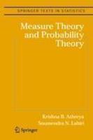 MEASURE THEORY AND PROBABILITY THEORY