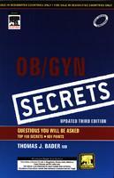 Obstetrics & Gynecology Secrets 3rd  Edition