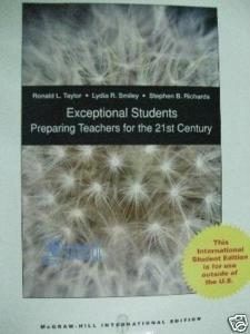 Exceptional Students: Preparing Teachers for the 21st Century 