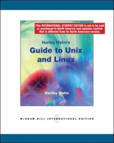 Harley Hahn's Guide to Unix and Linux