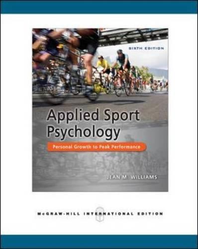 Applied Sport Psychology 