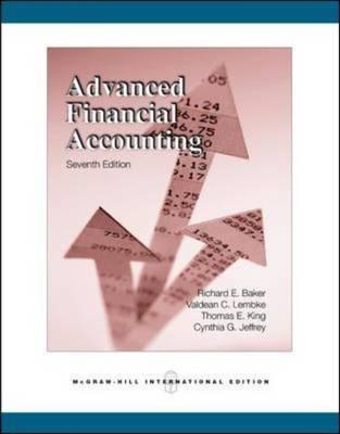 Advanced Financial Accounting 8th Edition