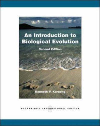 An Introduction to Biological Evolution 