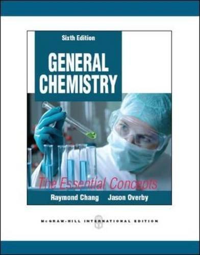 General Chemistry: the Essential Concepts 