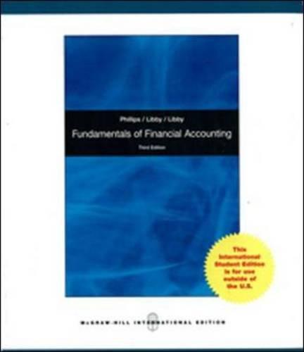 Fundamentals of Financial Accounting Wi 