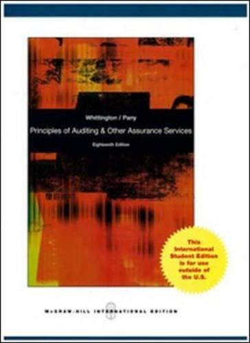 Principles of Auditing & Other Assurance