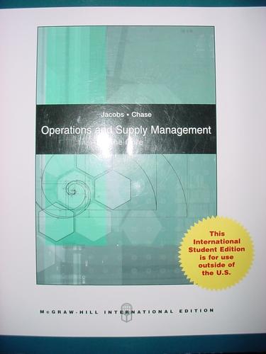 Operations and Supply Management The Core (International Edition)