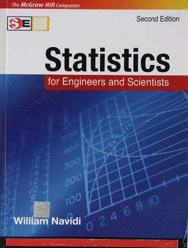 Statistics for Engineers and Scientists(SIE)