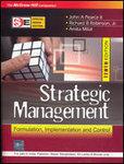 Strategic Management: Formulation, Implementation And Control (Special Indian Edition)