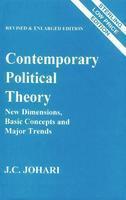 Contemporary Political Theory: New Dimensions, Basic Concepts and Major Trends