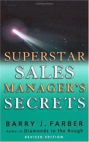 Superstar Sales Manager's Secrets 