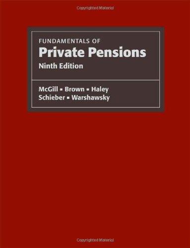 Fundamentals of Private Pensions