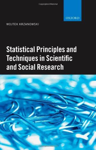 Statistical Principles and Techniques in Scientific and Social Research 