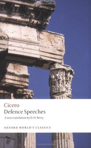 Defence Speeches (Oxford World's Classics) 