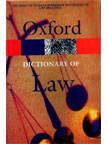 Oxford Dictionary Of Law, 6/e (Indian Edition)