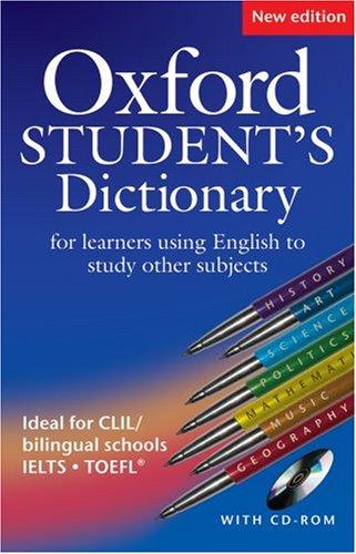 Oxford Student's Dictionary with CD-Rom (Dictionary Book & CD Rom) 