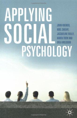 Applying Social Psychology