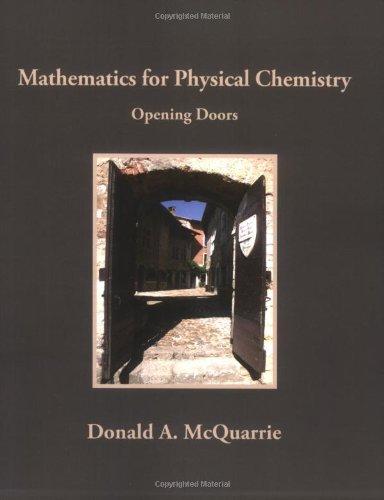 Mathematics for Physical Chemistry 