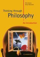 Thinking Through Philosophy