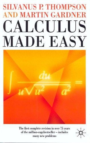 Calculus Made Easy 